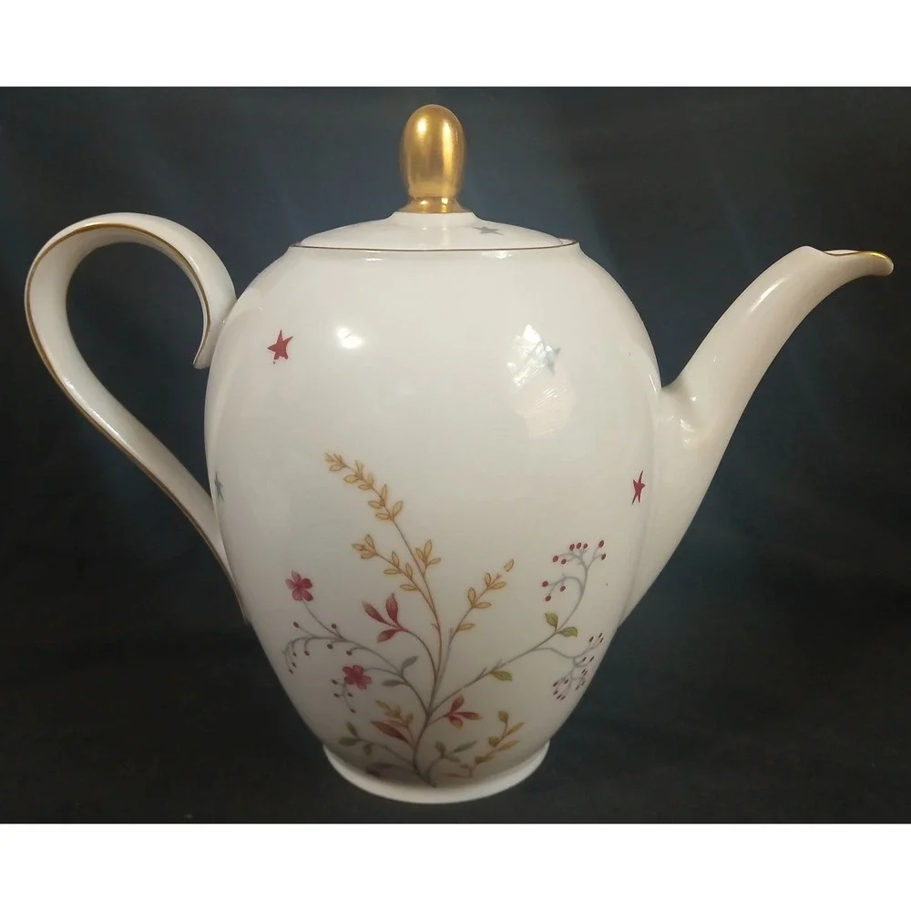 Vintage Eschenbach Bavaria Germany Clarice Floral Tea Set 13 pcs Stamped W838 24